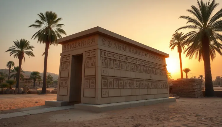 Explore Ahmose's Cenotaph at Abydos